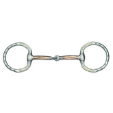 FG SS Brushed Eggbutt Show Snaffle Bit